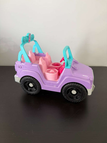 Little People Barbie Pet Spa & Barbie Jeep Cruiser (221)