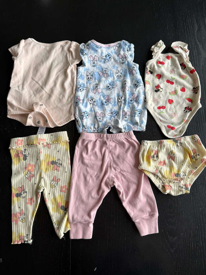 Disney Girls Bundle 3-6 Months (326), Kids 6 Month (3-6M)
