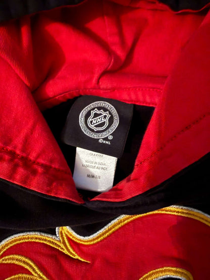 Kids Calgary Flames Hoodie Size 7/8 (201), Kids 7