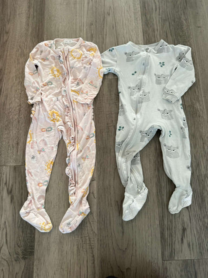 2 Zip Sleepers – Angel Dear & Zippy Jamz 12-18M (306), Kids 18 Month (12-18M)