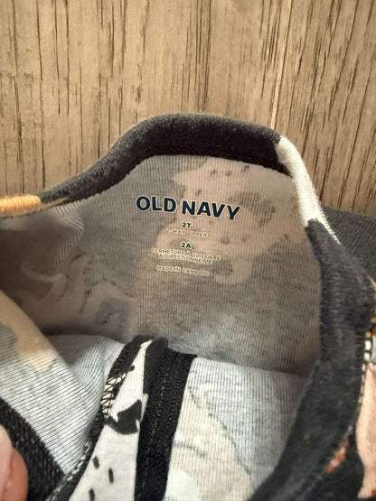 2 Monster Zip Sleepers – Old Navy 2T & Carter's 3T (307), Kids 2T