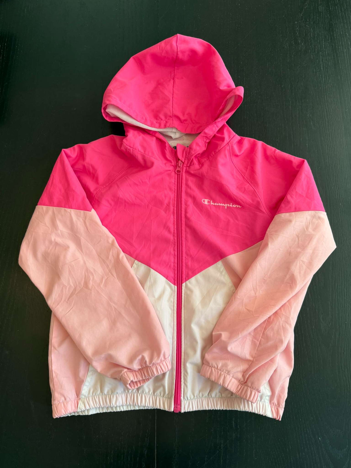 Champion Windbreaker Jacket Little Kids Girls Size L, Kids 10
