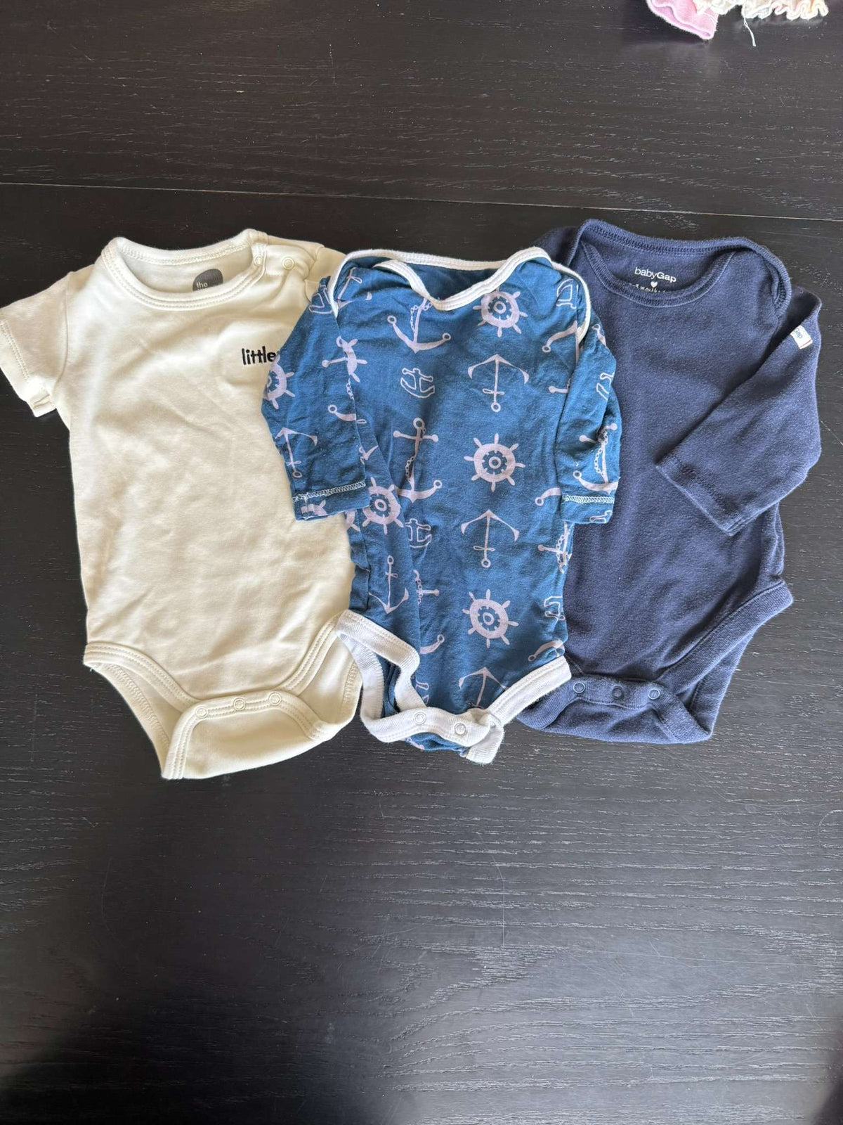 3 Boys Onesies 0-3M – The Littlest, Baby Gap & KicKee Pants (301), Kids 3 Month (0-3M)