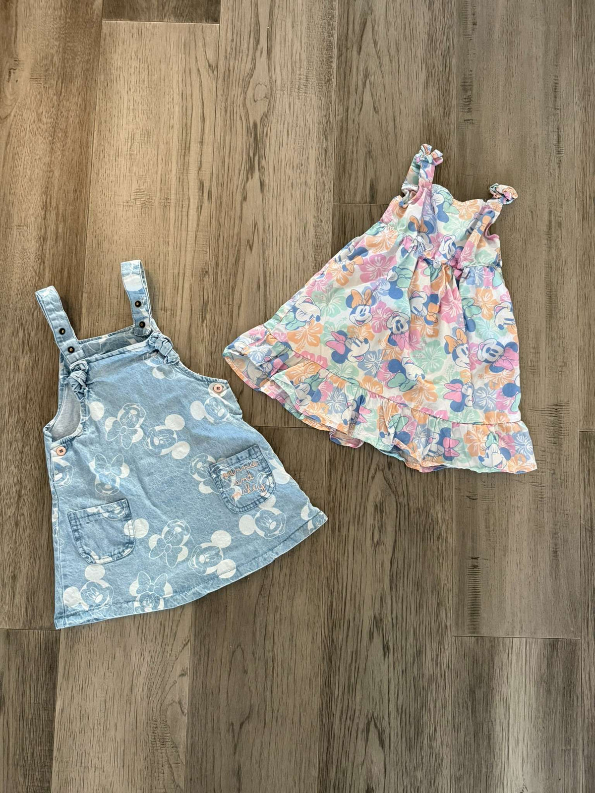 2 Disney Minnie & Mickey Dresses – 2T/3T (298), Kids 2T
