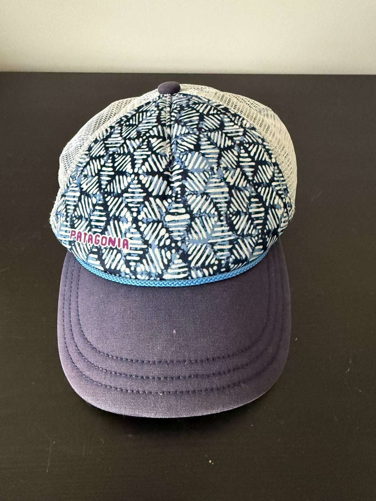 Patagonia Kids Trucker Hat - Blue Print (#336)