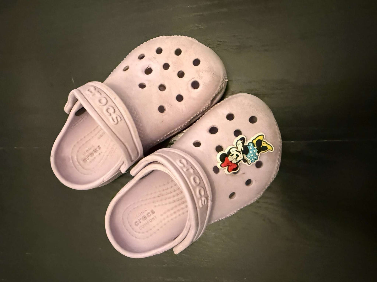Crocs Toddler Classic Clog - Lavender, Size 8 (#339), Shoes 8 (Toddler:2-4yr)