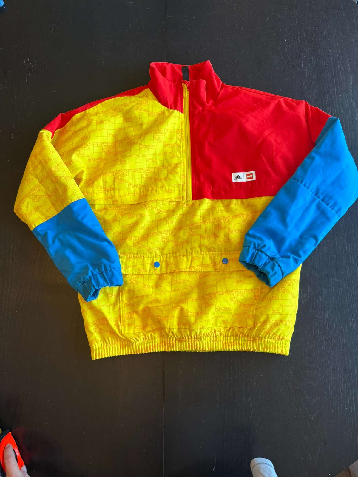 Adidas x LEGO Colour Block Windbreaker - Youth M (11-12)  (#239), Kids 12