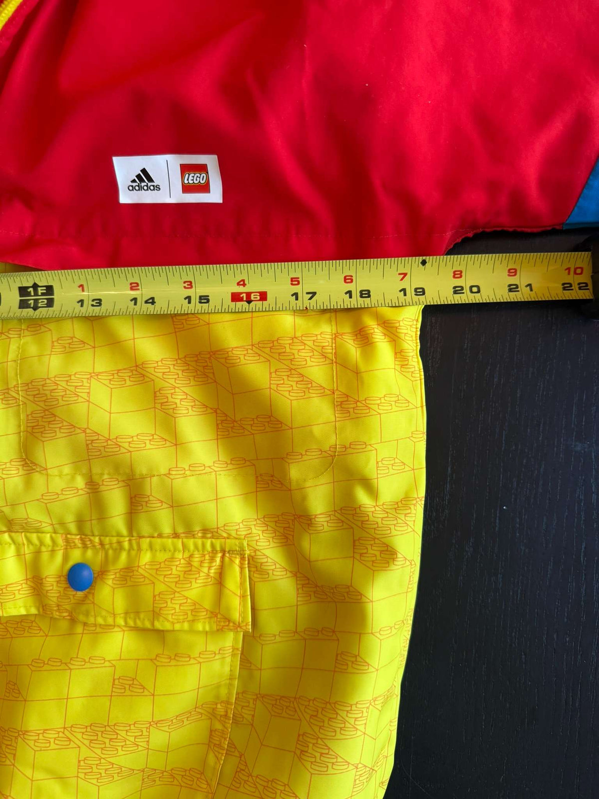 Adidas x LEGO Colour Block Windbreaker - Youth M (11-12)  (#239), Kids 12