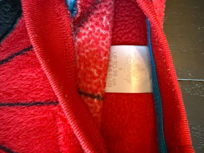 Disney Store Marvel Spider-Man Fuzzy Fleece Sweatshirt - Size 3 (#230), Kids 3T