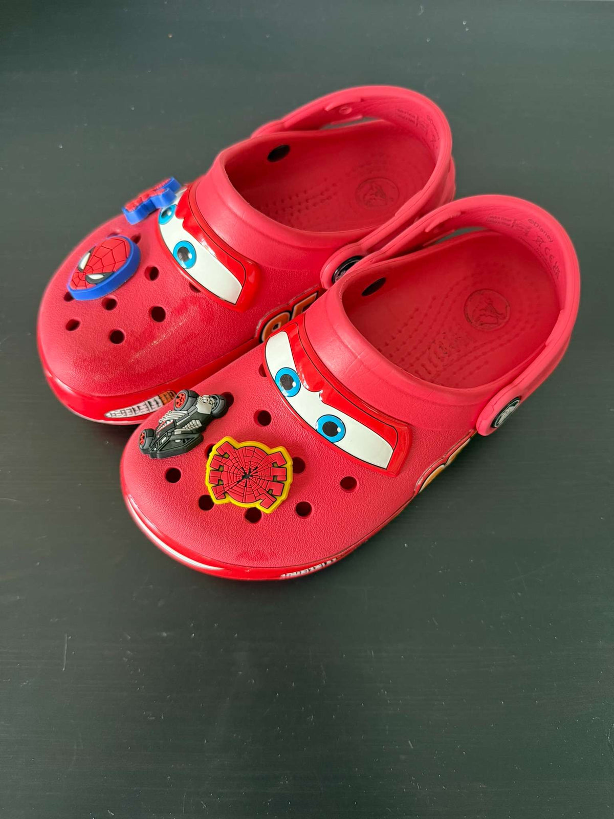 Crocs x Disney Pixar Cars Lightning McQueen Light-Up Clogs - Size C13 (#233), Shoes 13 (Kids:4-8yr)