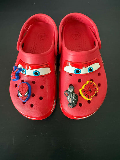 Crocs x Disney Pixar Cars Lightning McQueen Light-Up Clogs - Size C13 (#233), Shoes 13 (Kids:4-8yr)