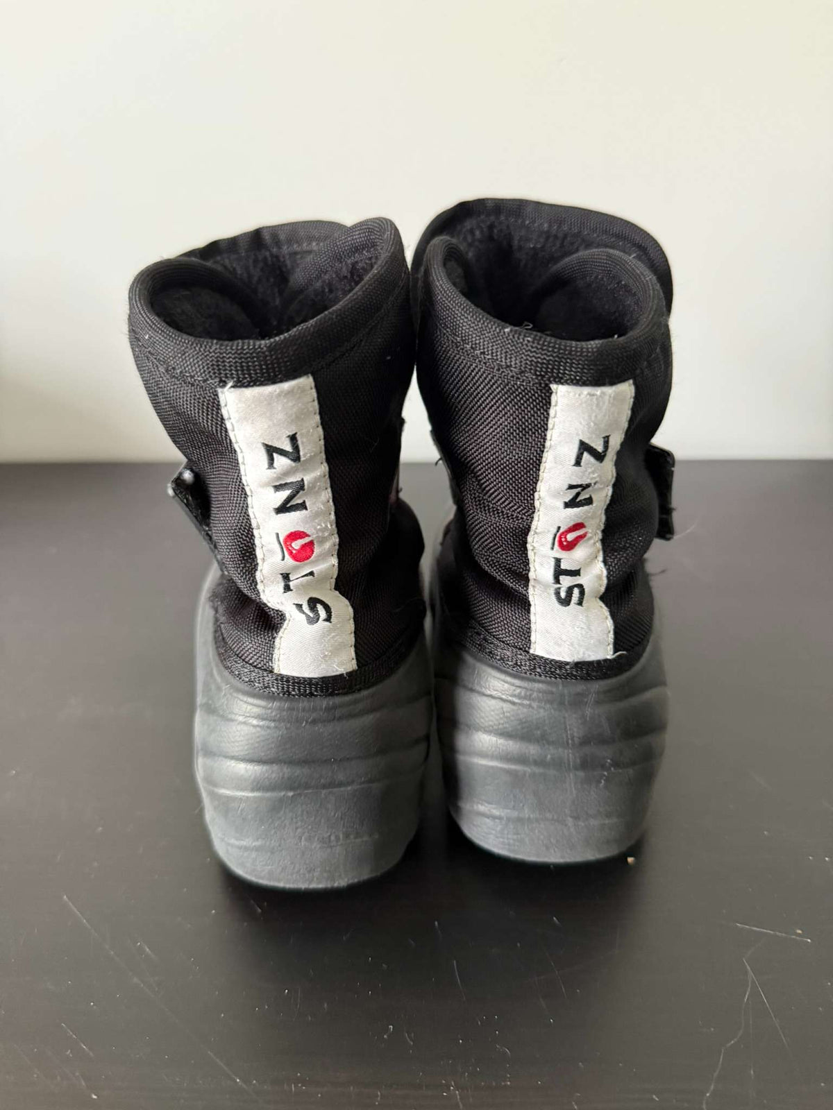 Stonz Toddler Winter Boots - Pink/Black, Size 9 (#232), Shoes 9 (Toddler:2-4yr)