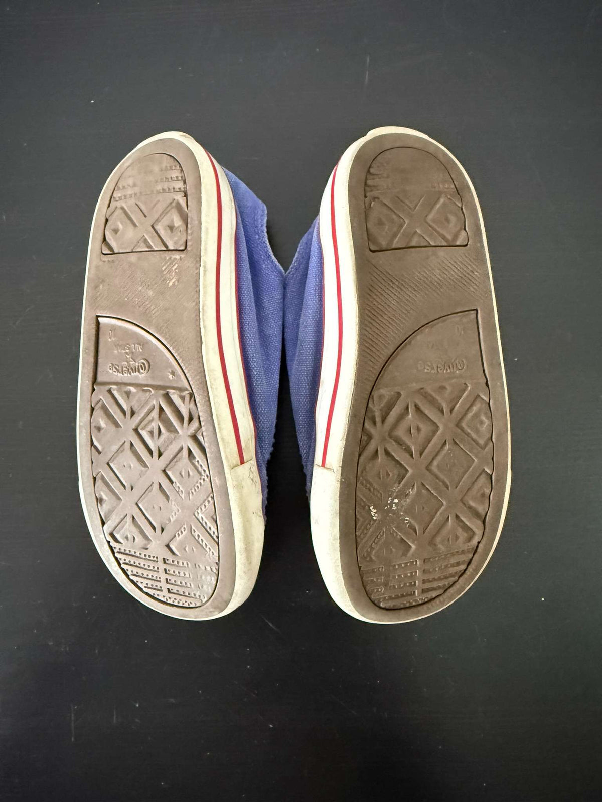 Converse All Star Toddler Velcro Sneakers - Purple/Pink, Size 10 (#247), Shoes 10 (Toddler:2-4yr)