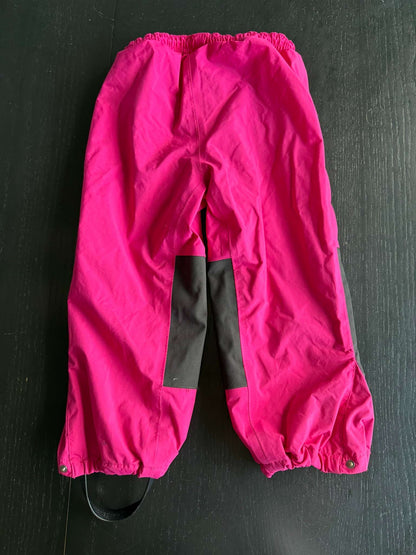 Helly Hansen Kids Waterproof Rain Pants - Pink, Size 3 (#293), Kids 3T