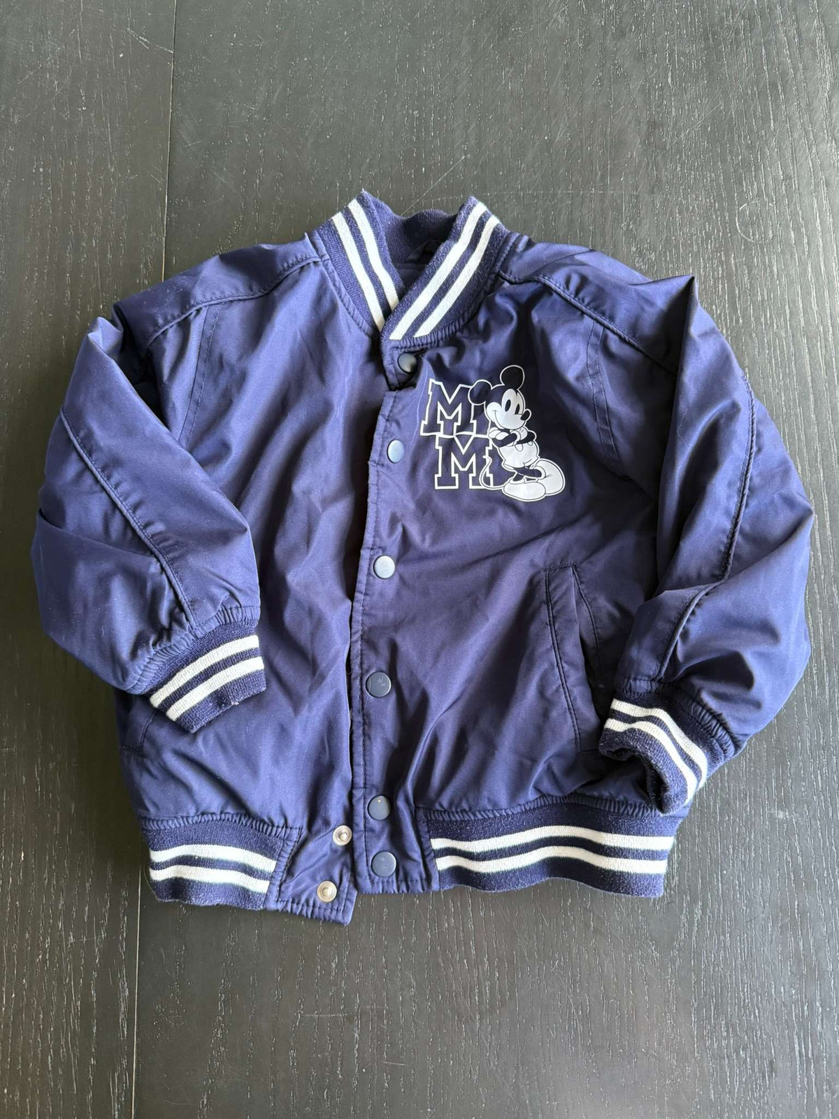 babyGap x Disney Mickey Mouse Varsity Bomber Jacket - Size 4T (#290), Kids 4/4T