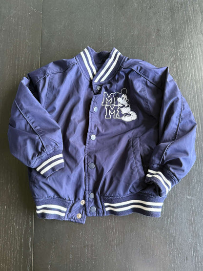 babyGap x Disney Mickey Mouse Varsity Bomber Jacket - Size 4T (#290), Kids 4/4T
