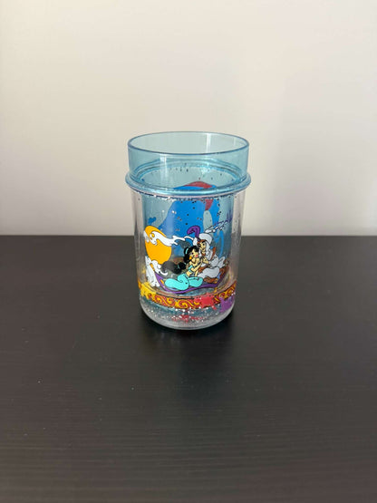 Vintage Disney Aladdin Plastic Cup