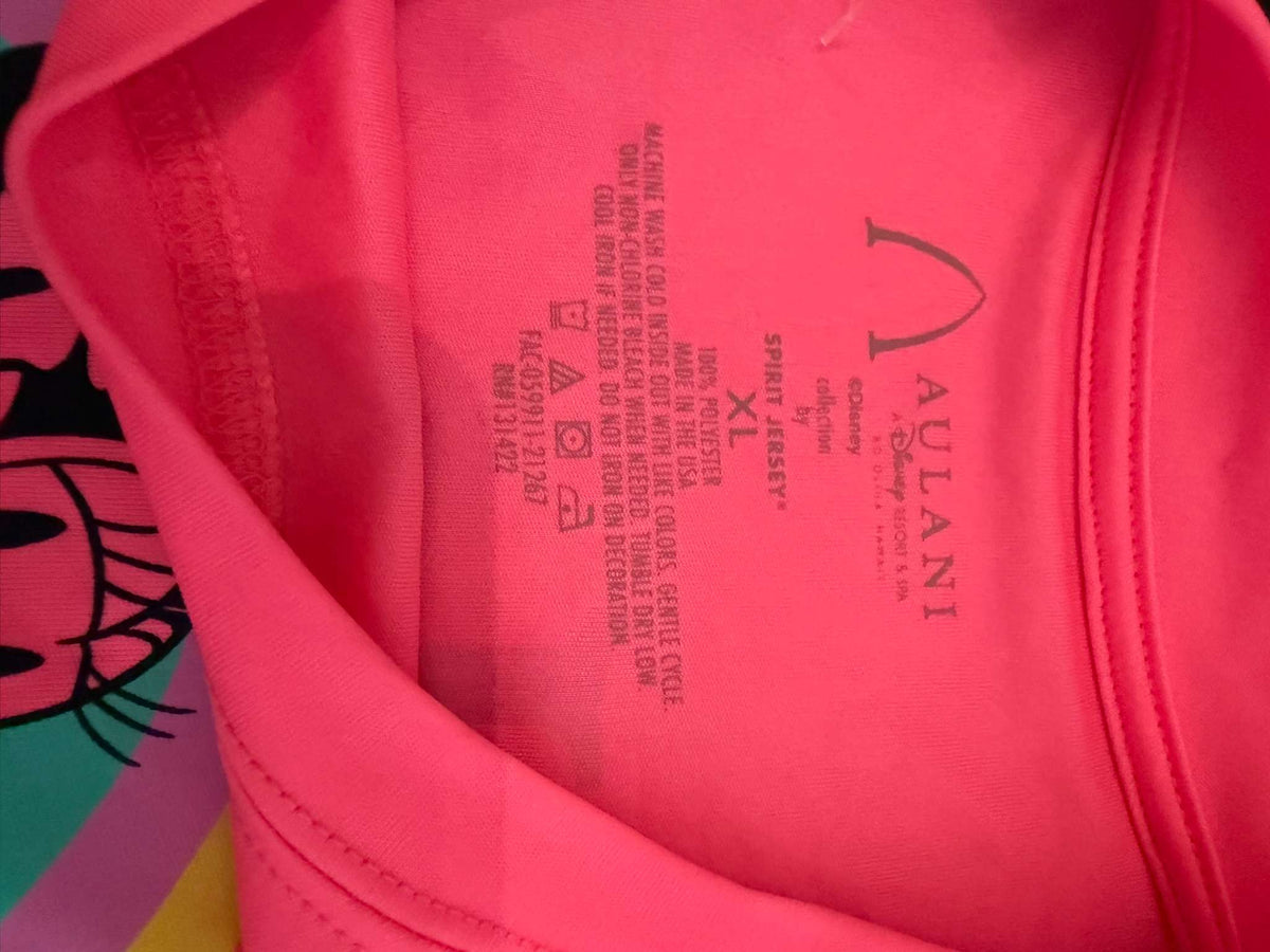 Disney Aulani Rash Guard Spirit Jersey Size XL, Kids 12