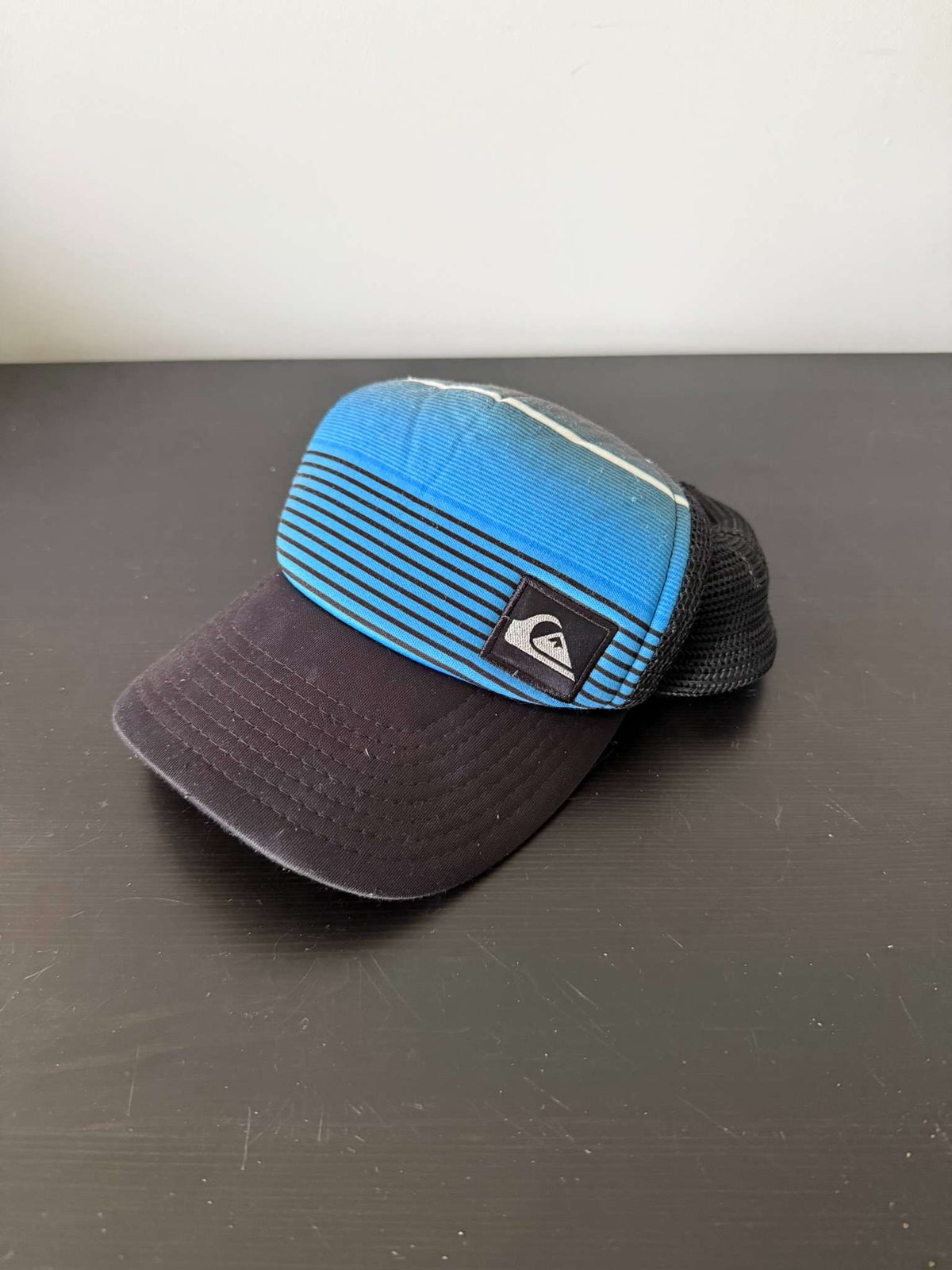 Quiksilver Kids Trucker Hat - Blue Stripe (#244)