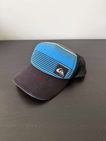 Quiksilver Kids Trucker Hat - Blue Stripe (#244)