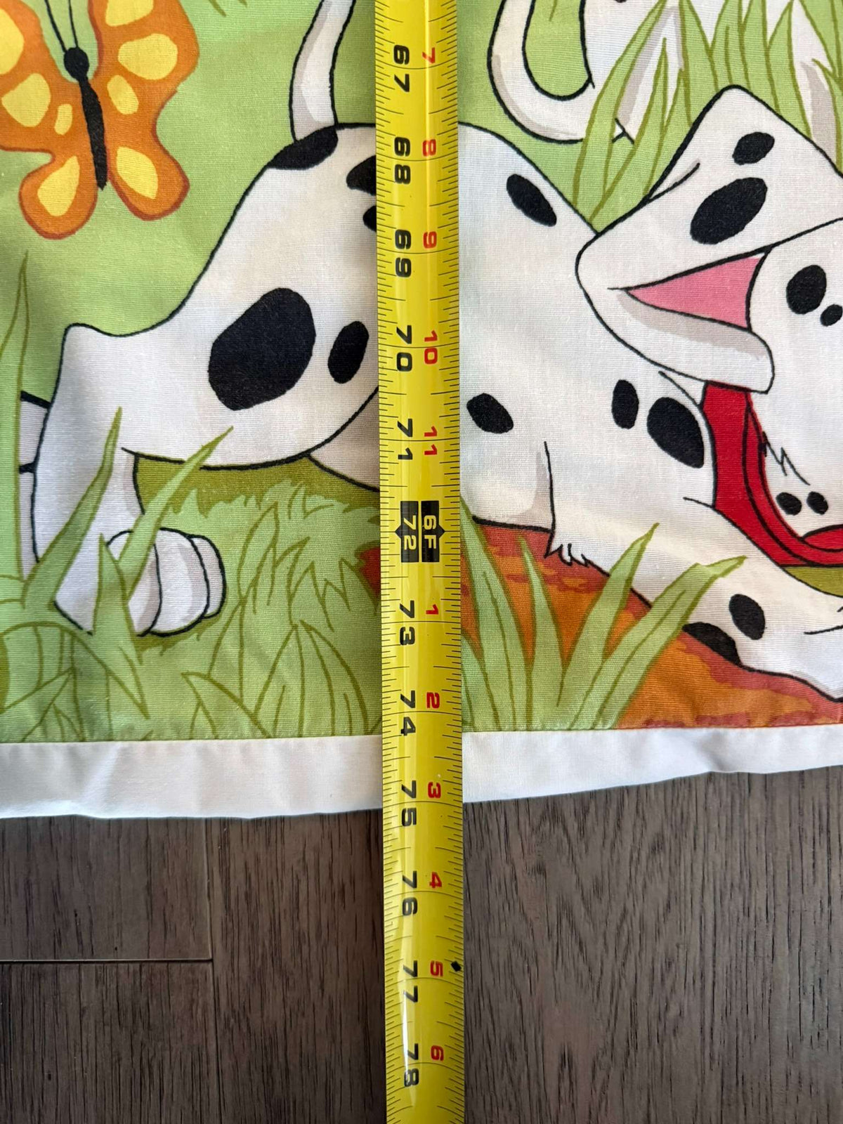 Vintage 90s Disney 101 Dalmatians Twin Sheet Set - Flat, Fitted & 3 Pillowcases (#37)