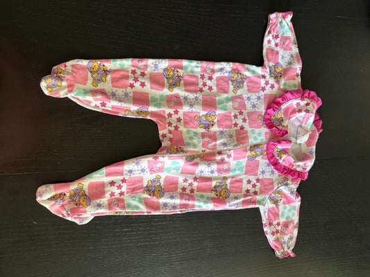 Vintage Disney Pooh Footed Pajamas 3-6months, Kids 6 Month (3-6M)