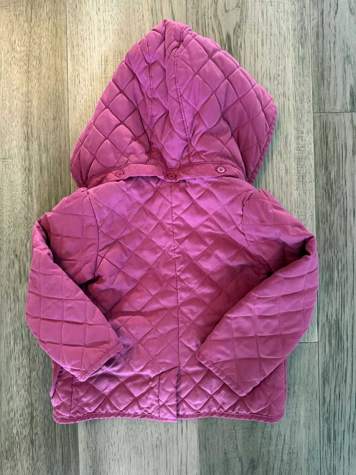 babyGap Pink Quilted Hooded Jacket - Toddler 4 Years (#228), Kids 4/4T