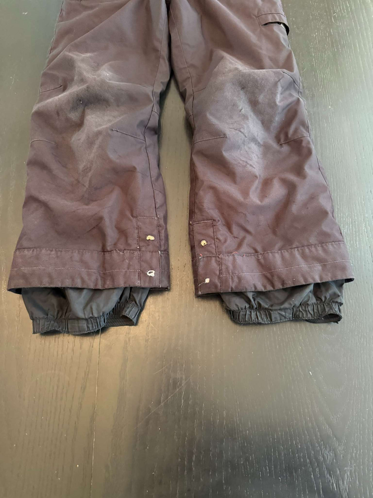 Burton Girls Black Snow Pants - Adjustable, Size 2T (#200), Kids 2T