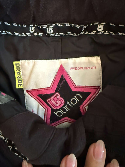 Burton Girls Black Snow Pants - Adjustable, Size 2T (#200), Kids 2T