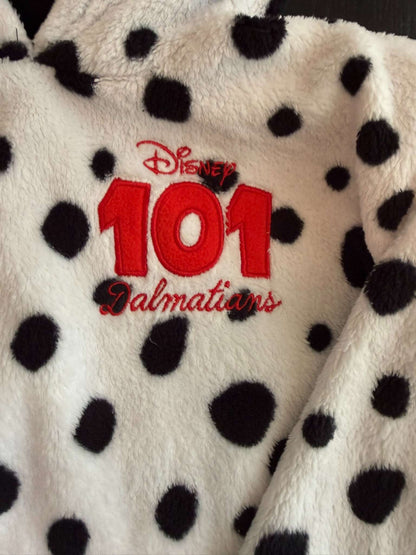 Disney 101 Dalmatians Fleece Wearable Blanket Hoodie Pillow Size 5T, Kids 5/5T