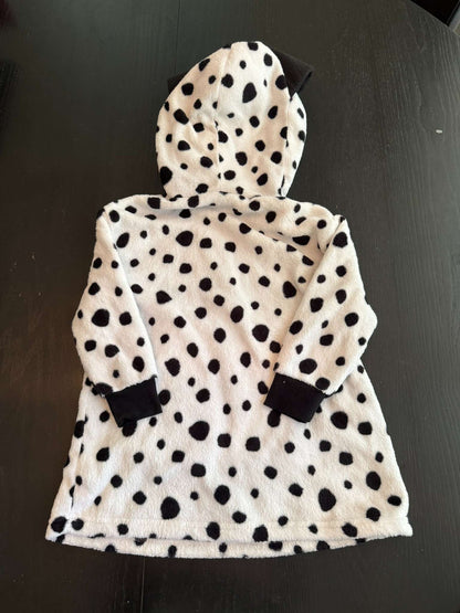 Disney 101 Dalmatians Fleece Wearable Blanket Hoodie Pillow Size 5T, Kids 5/5T