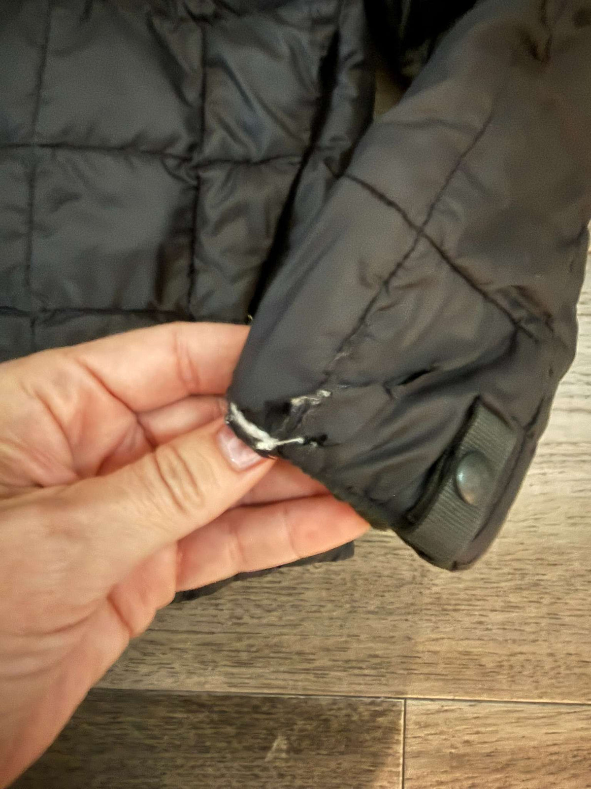 The North Face ThermoBall Hooded Puffer Jacket - Black - Boys Size S (7/8) (#4), Kids 8