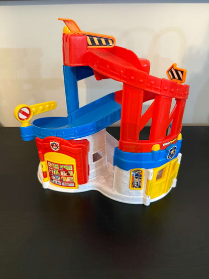 Fisher-Price Little People Wheelies Fire Station & Police Station