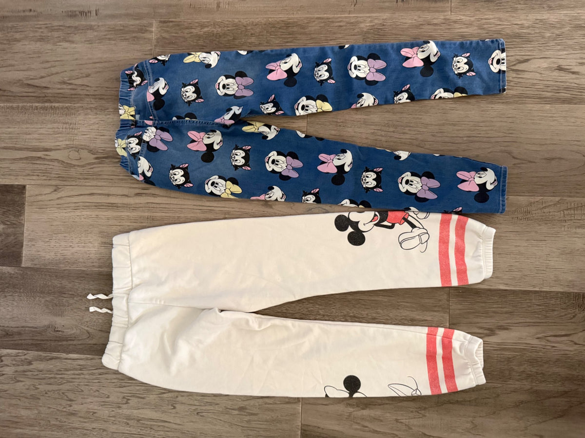 Girls GAP & H&M Disney Pants Size 9/10 (121), Kids 10