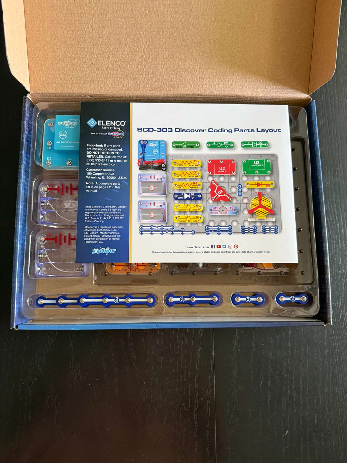 Elenco Snap Circuits Discover Coding SCD-303