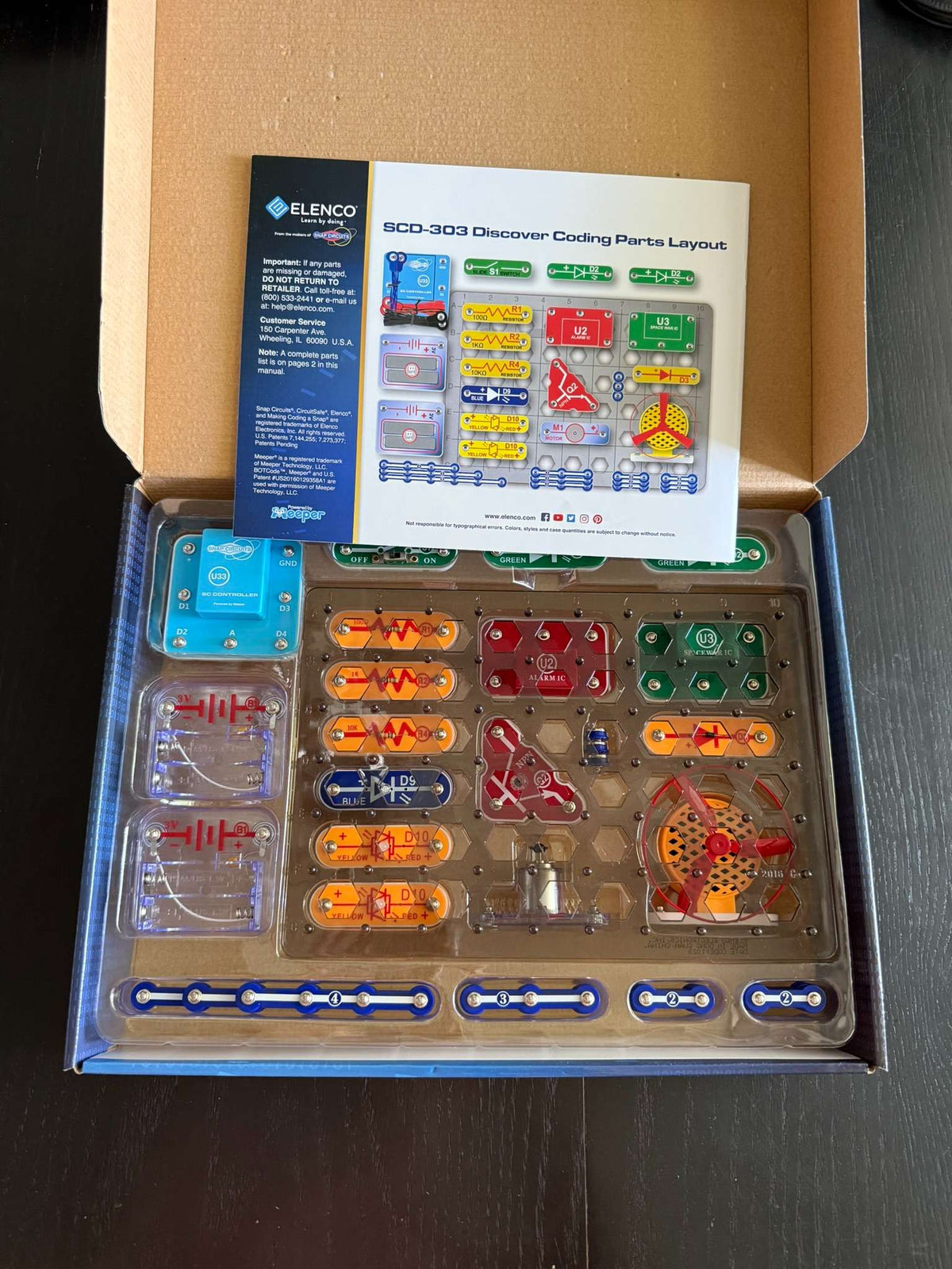 Elenco Snap Circuits Discover Coding SCD-303