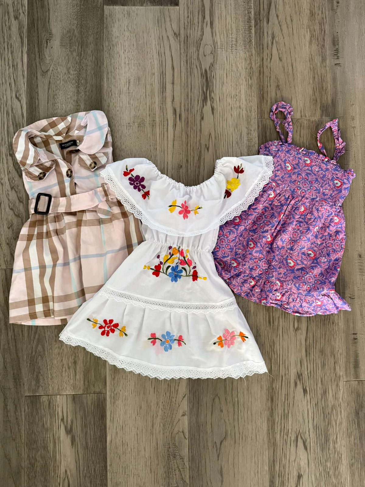 3 Girls Spring/Summer Dress Bundle 2T (125), Kids 2T