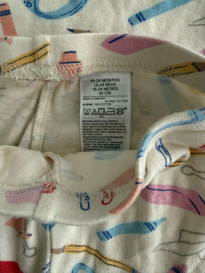 Girls GAP PJs 18-24 Months Bundle (107), Kids 24 Month (18-24M)