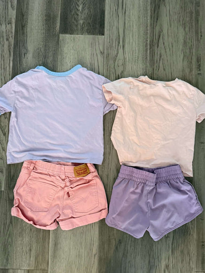 Stitch T-Shirt Bundle & Shorts 6/7 (114), Kids 6/6X