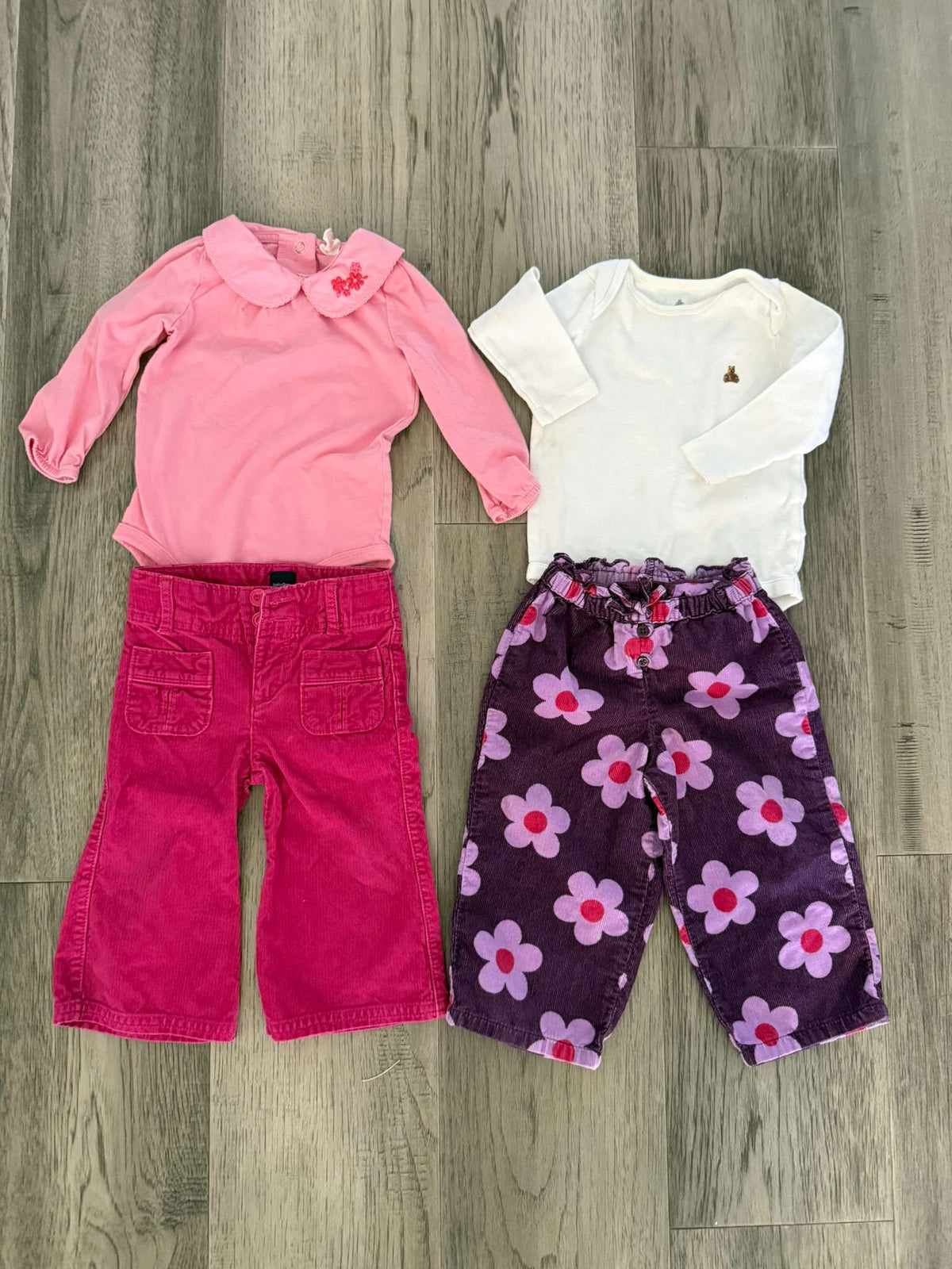 Little Girls Mixed Vintage Bundle - 5 Items (119), Kids 18 Month (12-18M)