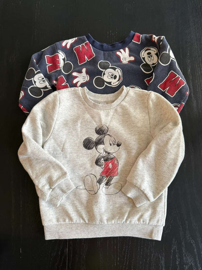 2 Disney 5T Joe Fresh Mickey Mouse Sweatshirts (136), Kids 5/5T