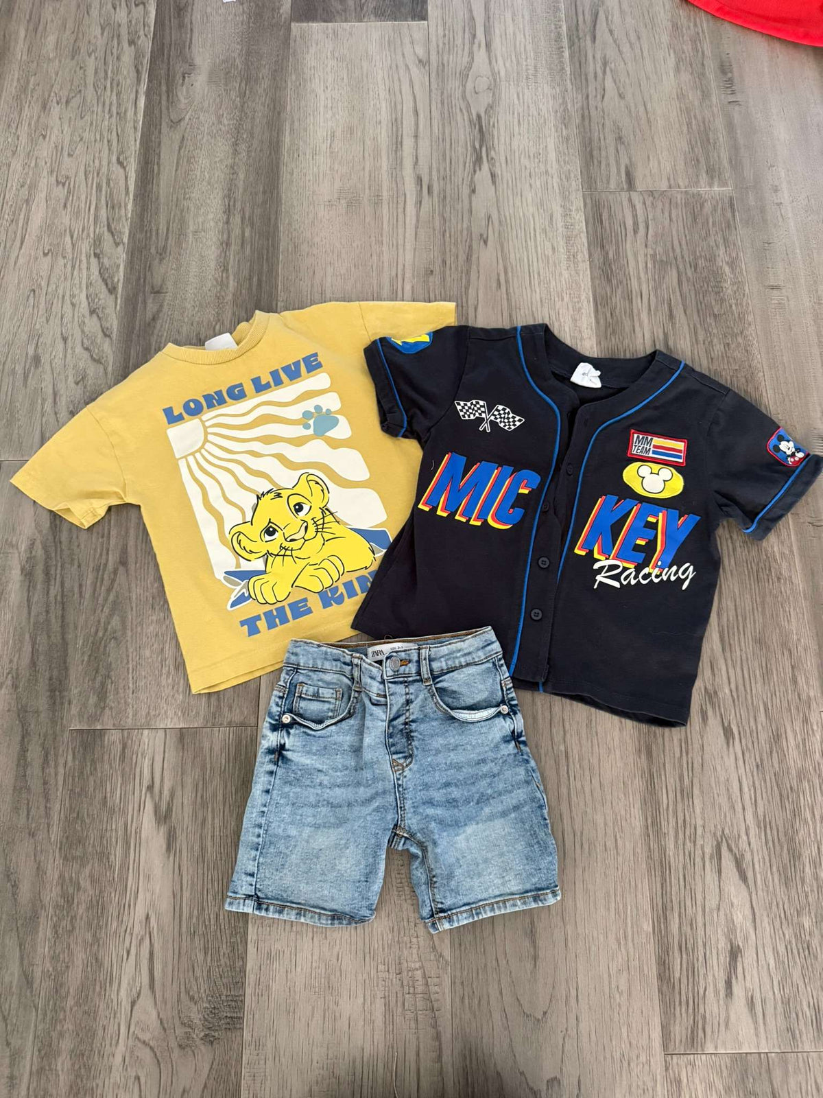 Boys Disney Bundle with Shorts 3T (138), Kids 3T