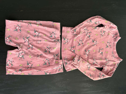 GAP Pink Floral Size 4 Pjs (106), Kids 4/4T