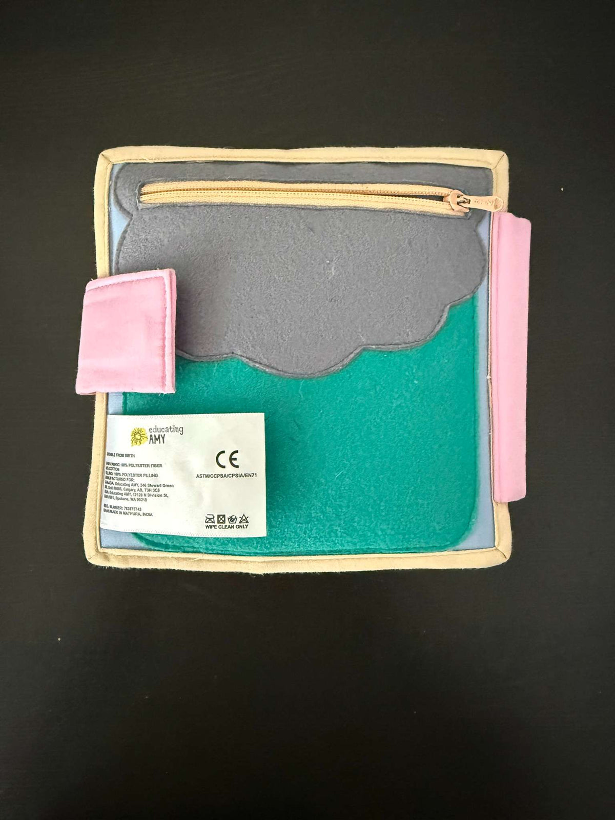 Educating Amy Felt Quiet Book