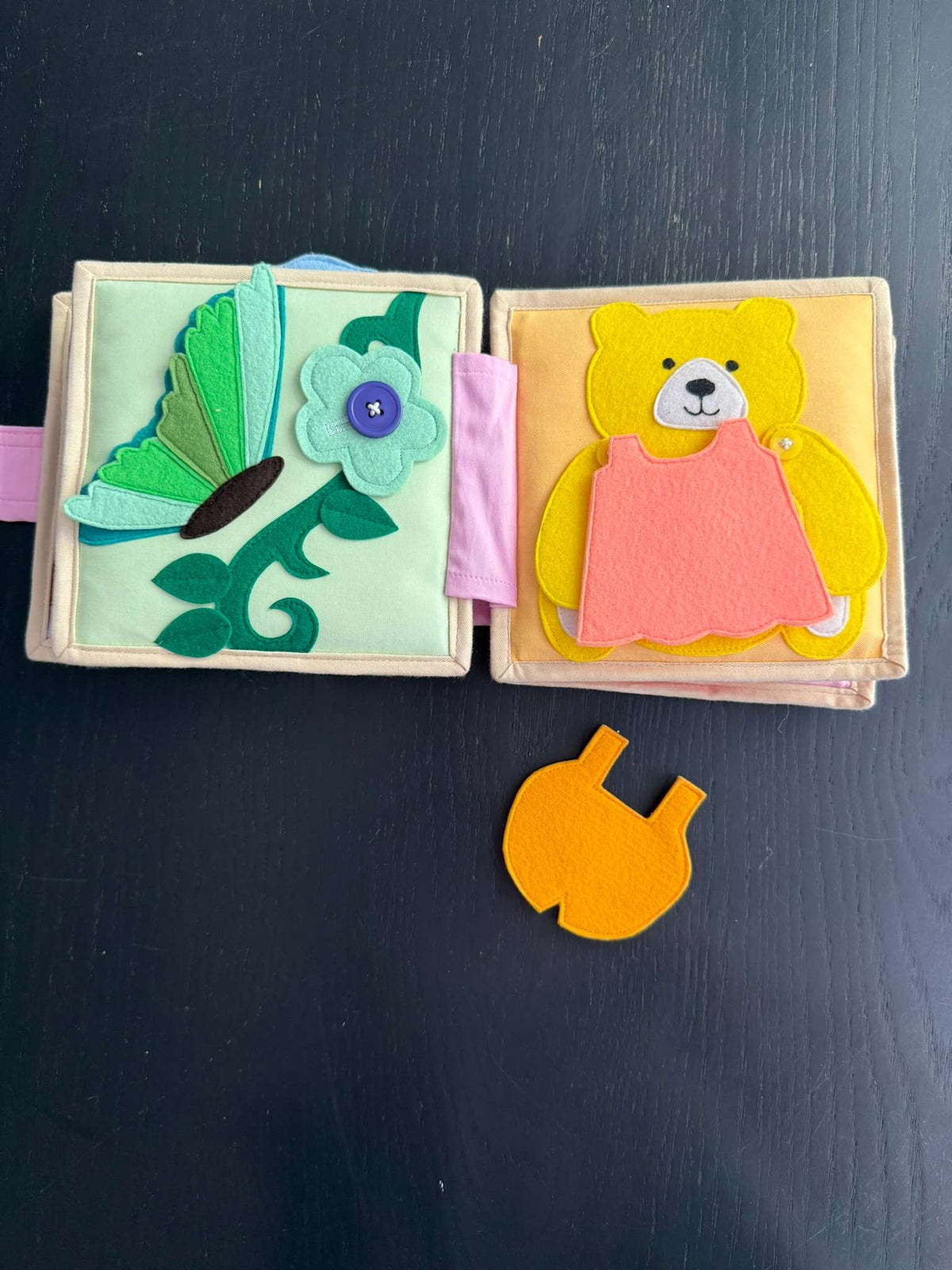 Educating Amy Felt Quiet Book