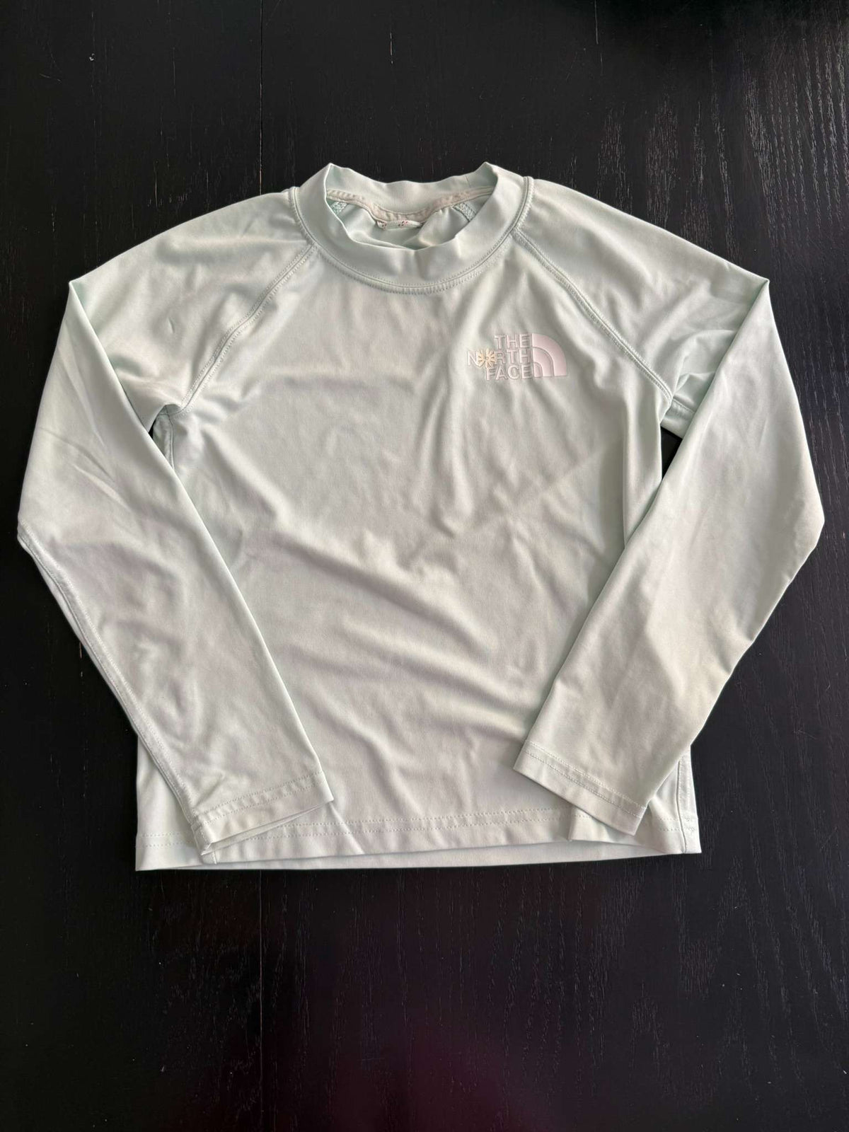 North Face Long Sleeve UPF Shirt 7/8 (101), Kids 7