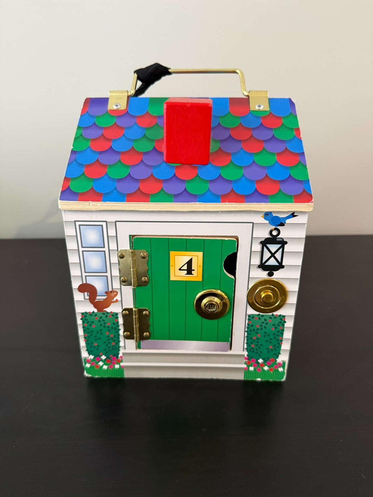 Melissa and Doug Wooden House with Keys (148)