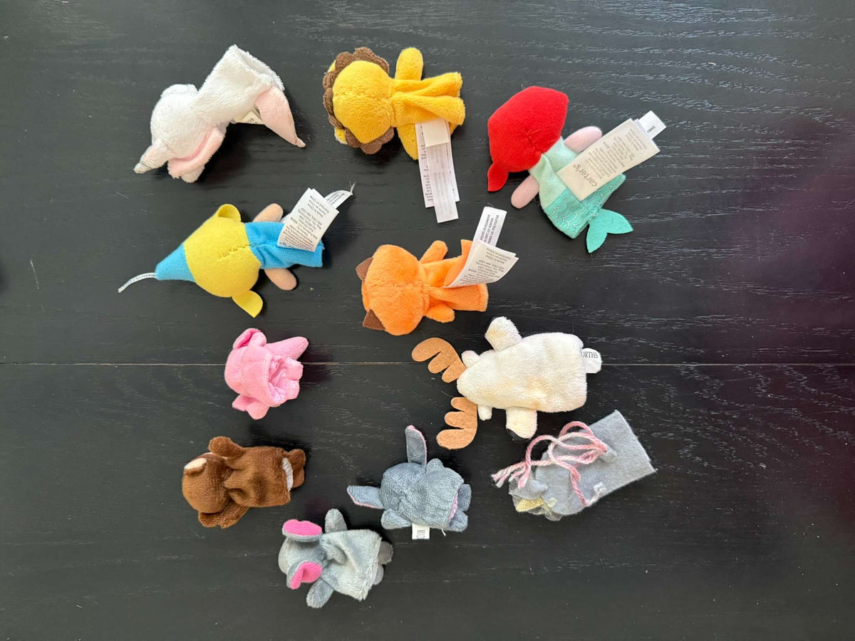 Finger Puppet & Puppet Lot (145)