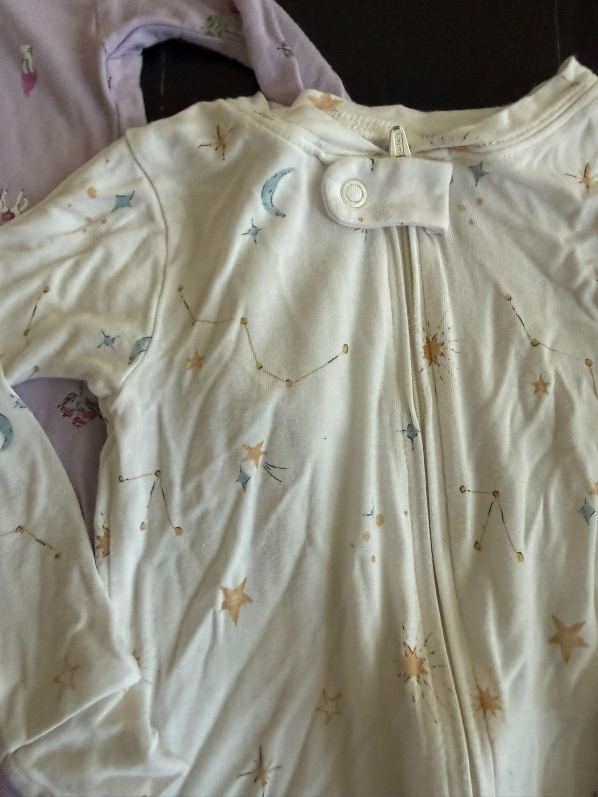 2 Carters Purely Soft Sleepers - 18months (92), Kids 18 Month (12-18M)