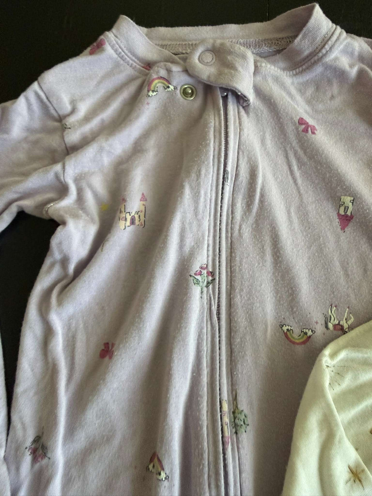 2 Carters Purely Soft Sleepers - 18months (92), Kids 18 Month (12-18M)